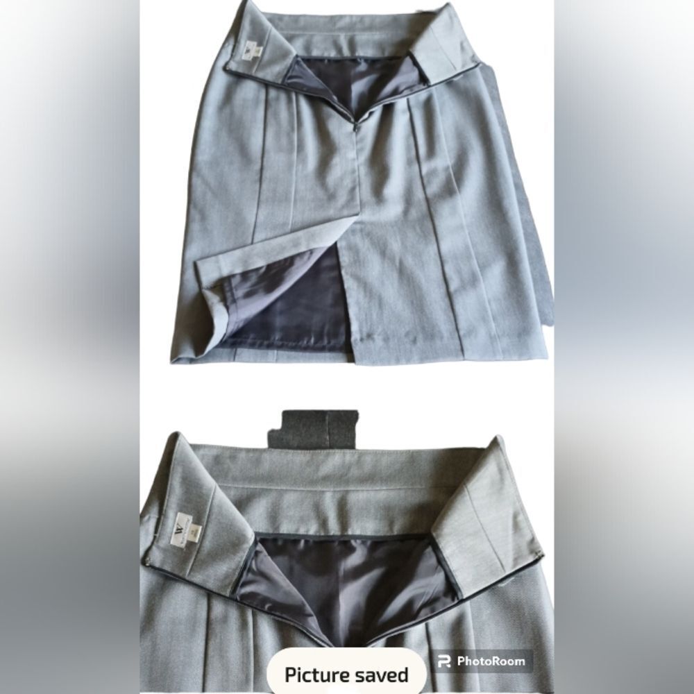 WORTHINGTON Gray size 10 skirt - Picture 3 of 4